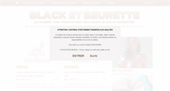 Desktop Screenshot of blacketbeurette.com