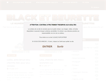 Tablet Screenshot of blacketbeurette.com